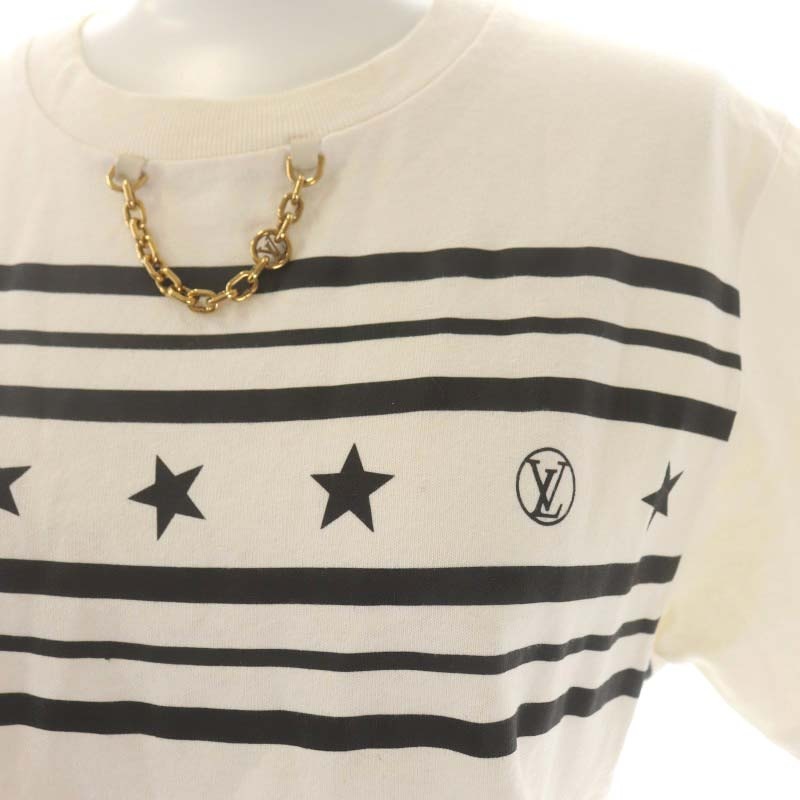 ルイヴィトン LOUIS VUITTON モノグラムライン チェーン Tシャツ 半袖 