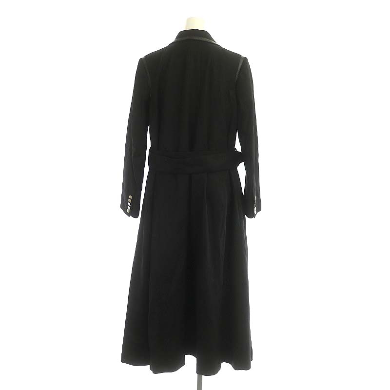 コスチュームナショナル CoSTUME NATIONAL ウールレザーパイピング 