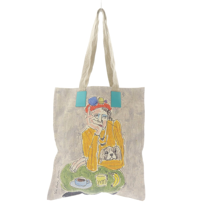 グッチ GUCCI GARDEN トートバッグ キャンバス プリント 総柄 ベージュ 