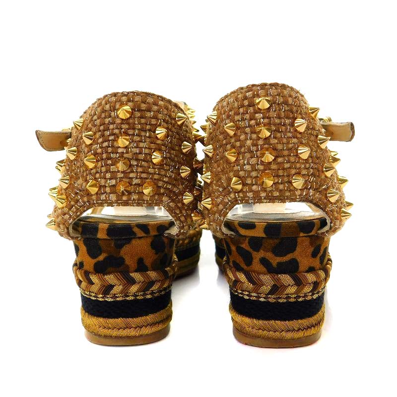 クリスチャン・ルブタン 25cm ウエッジソール