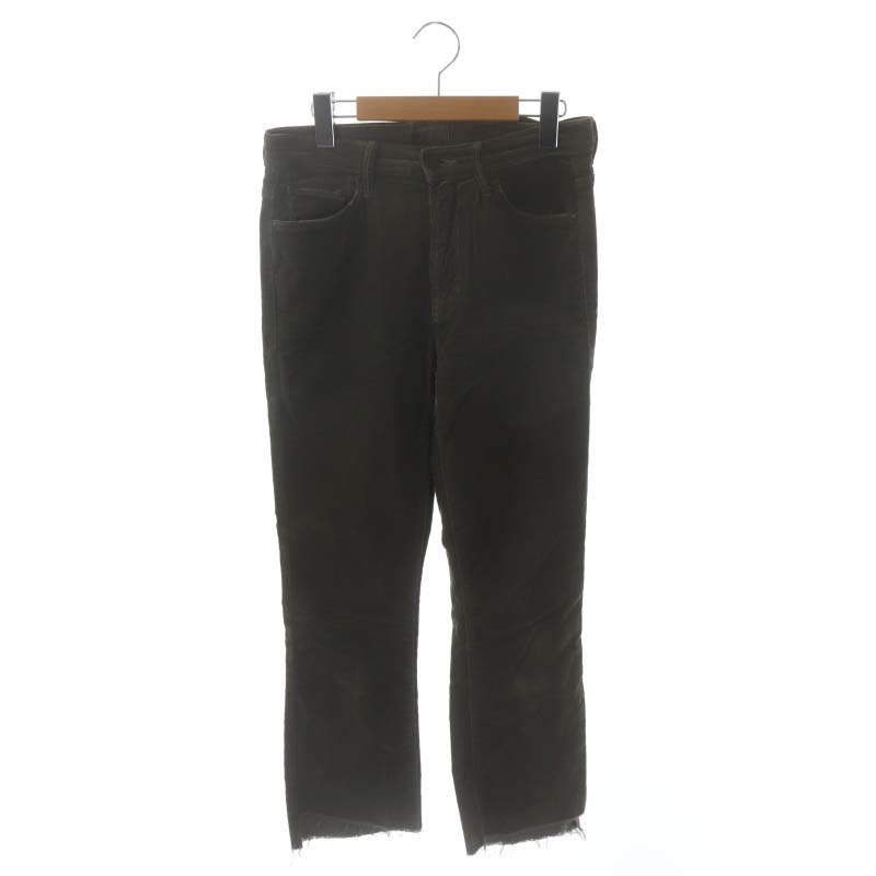 マザー mother INSIDER CROP STEP FRAY コーデュロイ パンツ マザー mother INSIDER CROP STEP FRAY コーデュロイ パンツ