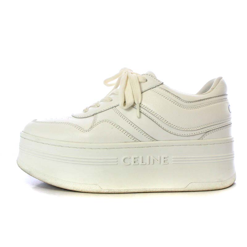 セリーヌ CELINE ブロックスニーカー ウェッジアウトソール スニーカー 