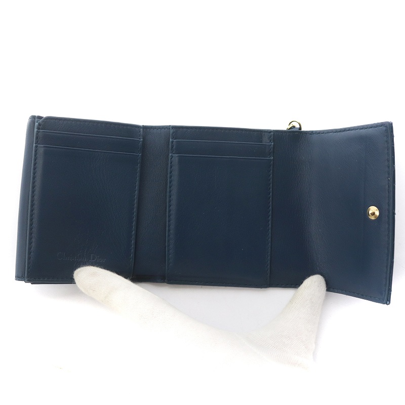 クリスチャンディオール Christian Dior LADY DIOR ロータスウォレット 