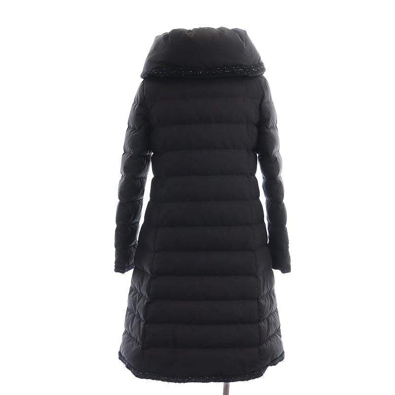 トゥービーシック TO BE CHIC マイクロツイルピーチロングダウンコート 