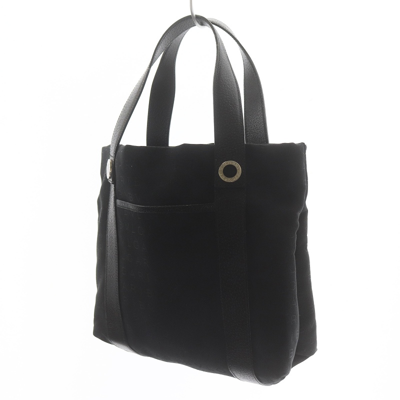 ブルガリ BVLGARI SOPHIA TOTE MEDIUM ロゴマニア ハンドバッグ