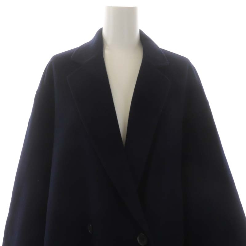 未使用品 スピック&スパン Spick&Span 22AW W/Ny ダブルブレストリバー