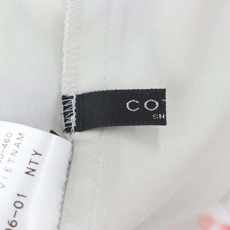 コトゥー COTOO カーディガン サイズ38 M ライトグレー レディース 
