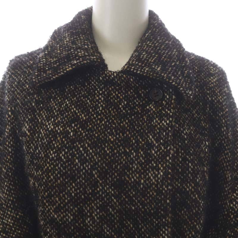 クラネ CLANE 21AW MIX LOOP TWEED BOX COAT ミックスループツイード  