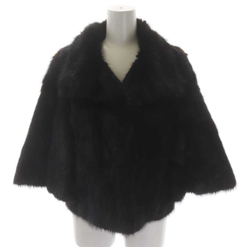 マルニ MARNI muskrat ファージャケット 七分袖 ショート 総裏地 