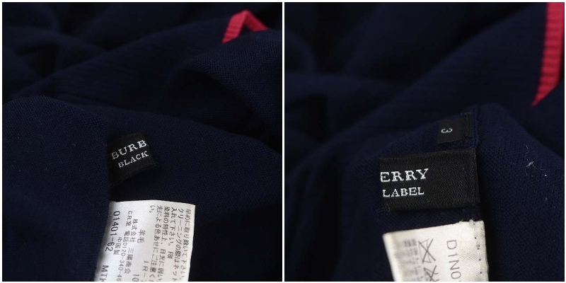 バーバリーブラックレーベル BURBERRY BLACK LABEL ウール