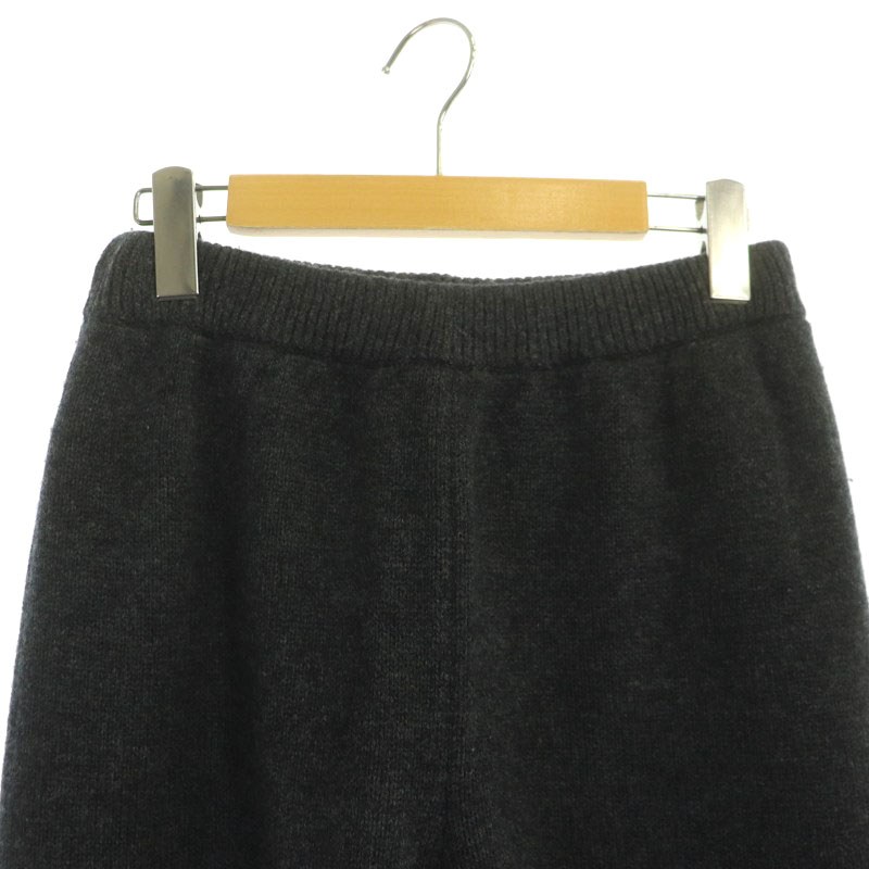 エンフォルド ENFOLD Egg pantsニットパンツ テーパード