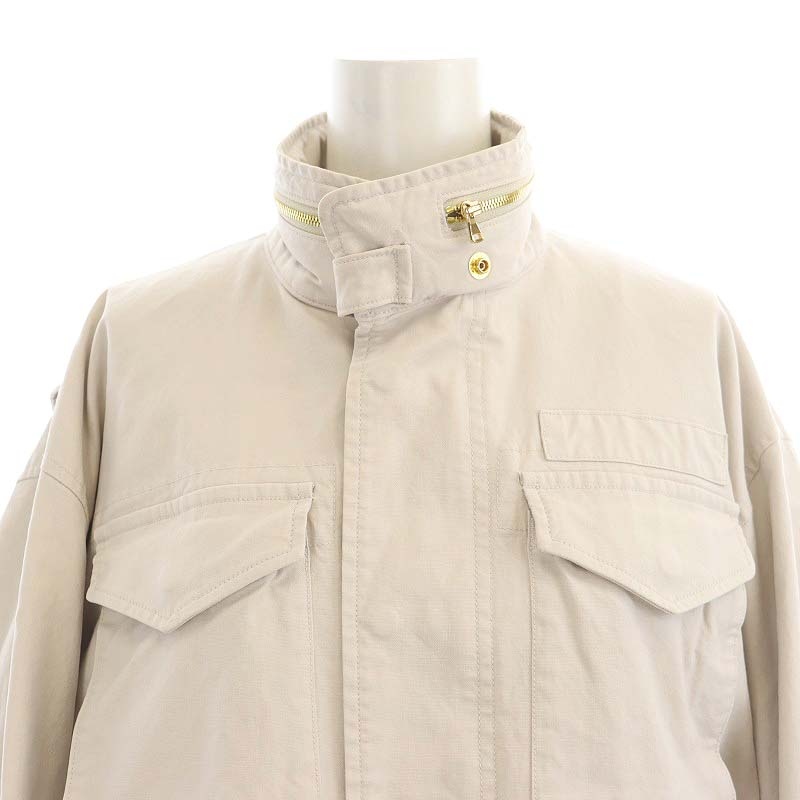 ドゥロワー Drawer 21AW ミリタリージャケット コート アウター フード  