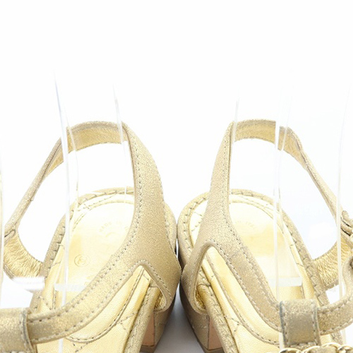 シャネル CHANEL ココマーク チェーン トング サンダル ストラップ  