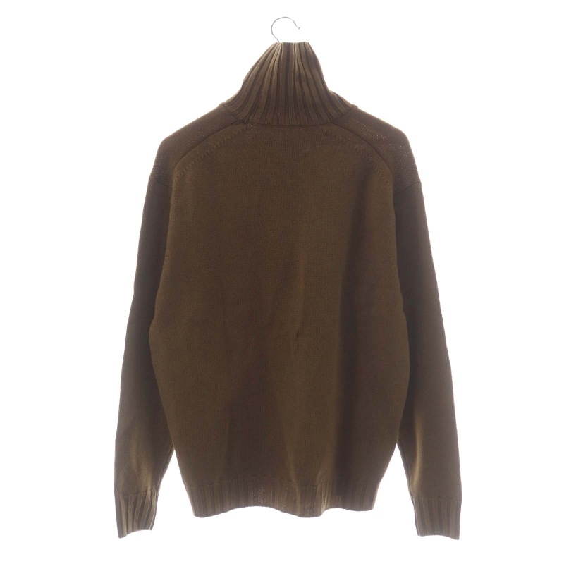 未使用品 オーラリー AURALEE 23AW WASHED FRENCH MERINO KNIT TURTLE 