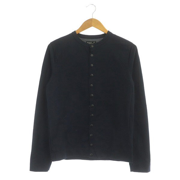 アニエスベーオム Agnes b. homme プレッション カーディガン 長袖 