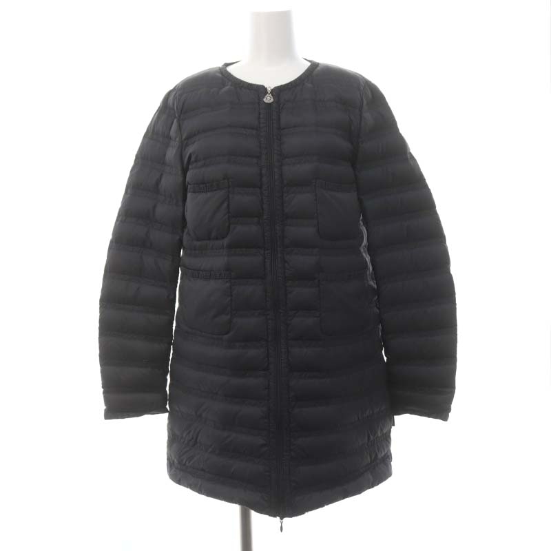 モンクレール　ノーカラーインナーダウン　ジャケット　LAVINIA ラヴィニア モンクレール MONCLER LAVINIA ラヴィニア ダウンコート アウター