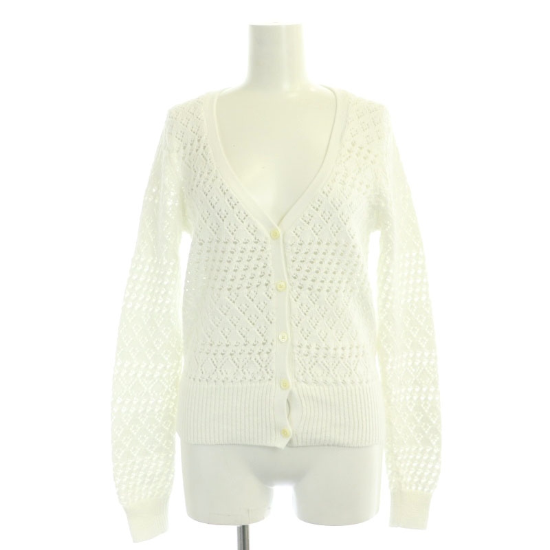 ポロ ラルフローレン POLO RALPH LAUREN 鍵編み Vネックカーディガン  