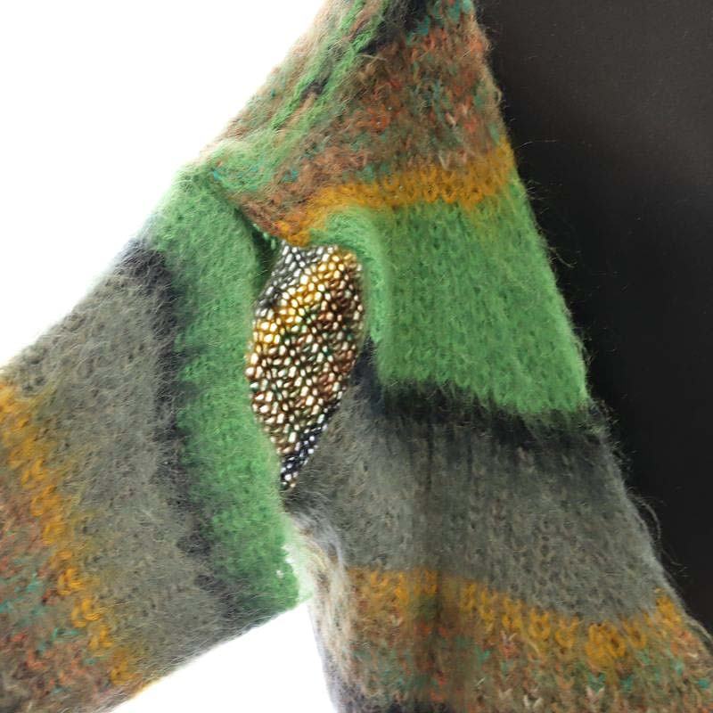 【お値下げ中】perverze Mohair Knit Cardigan perverze mohair knit cardigan khaki green Other