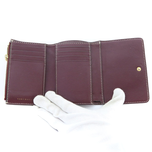 トリーバーチ　三つ折り財布　赤×ピンク Amazon | [トリーバーチ] 2つ折り財布 155894 651 モト