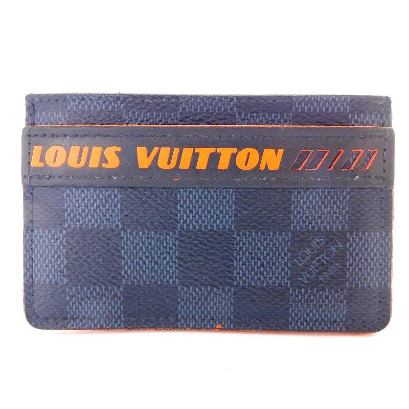 ルイヴィトン LOUIS VUITTON ダミエ コバルト ポルトカルト サーンプル 