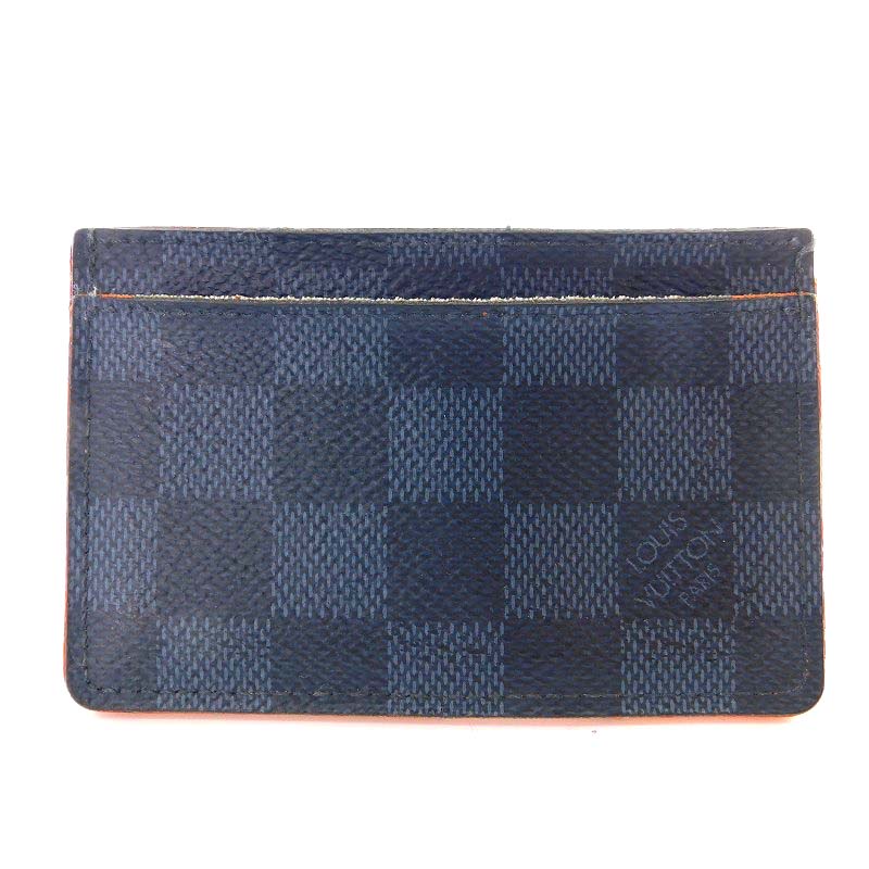 ルイヴィトン LOUIS VUITTON ダミエ コバルト ポルトカルト サーンプル 
