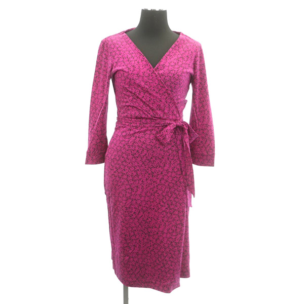 ダイアンフォンファステンバーグ DIANE von FURSTENBERG シルクラップ  