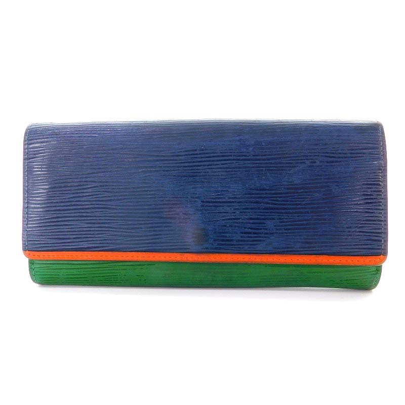 ルイヴィトン LOUIS VUITTON エピ ポルトフォイユフロール 長財布  