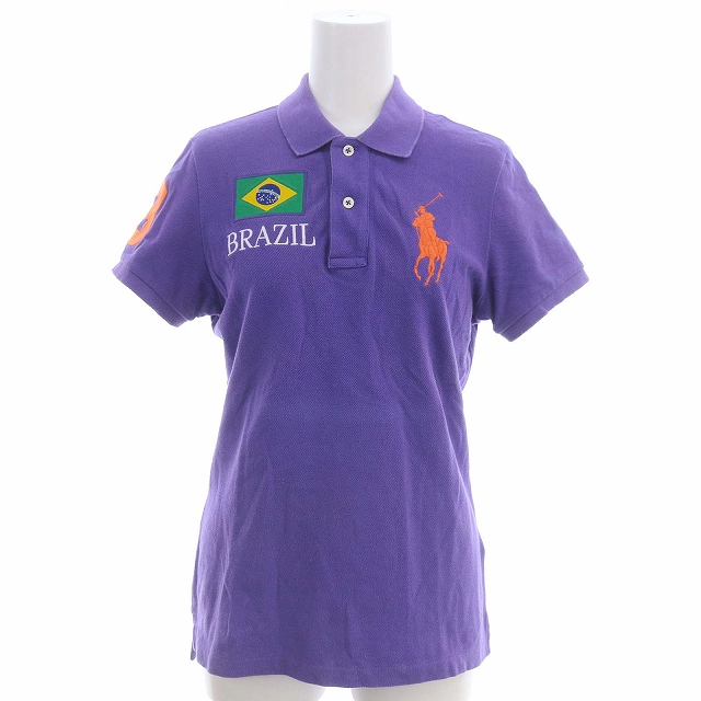 ラルフローレン RALPH LAUREN BRAZIL ビッグポニー 刺繍 ポロシャツ 