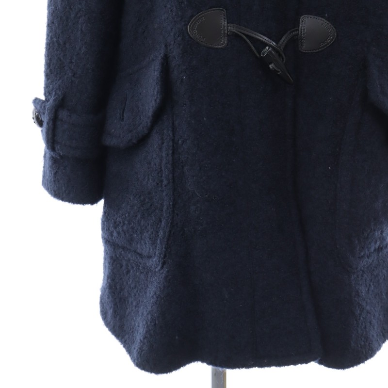 バーバリーブルーレーベル BURBERRY BLUE LABEL ダッフルコート フード