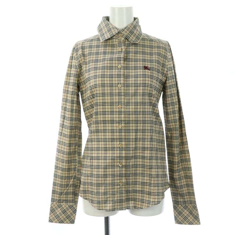 バーバリーブルーレーベル BURBERRY BLUE LABEL ノバチェック 長袖 