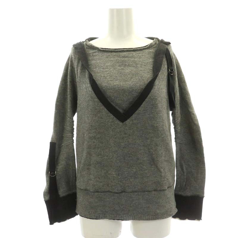 Burberry Blue Label ニット プルオーバーパーカー