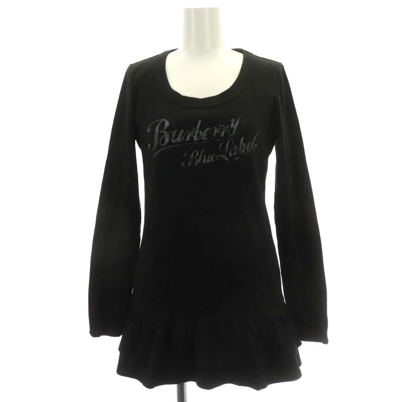 BURBERRY ロゴプリント 長袖チュニック BURBERRY ロゴプリント 長袖チュニック 【公式通販】