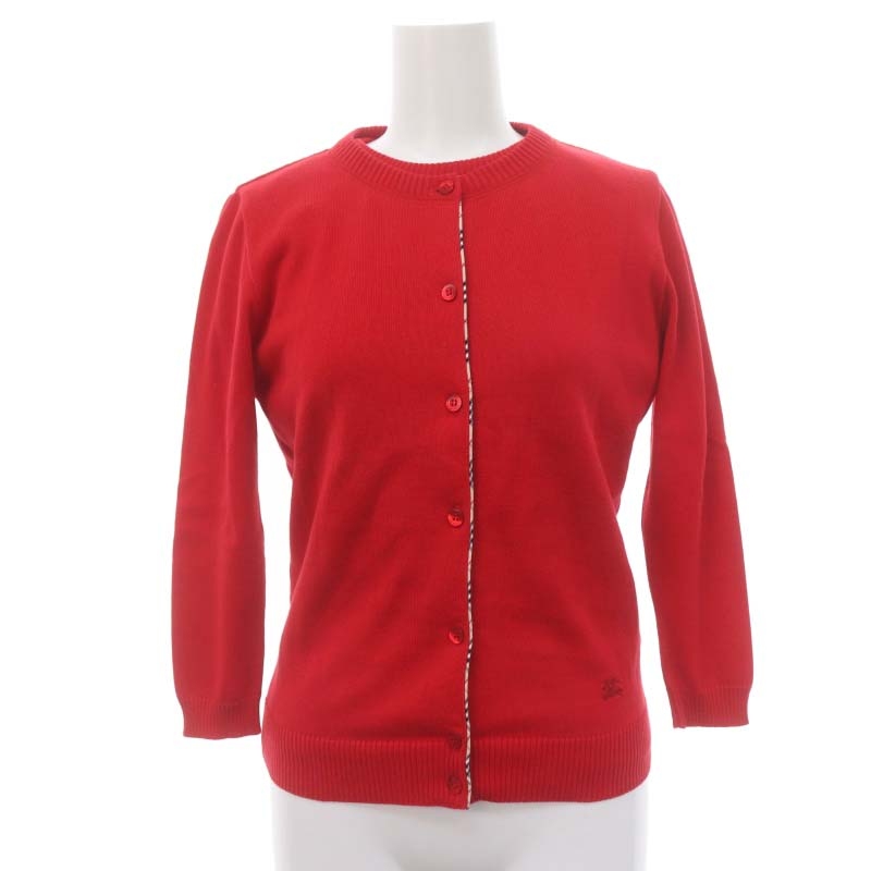 バーバリー ニットアンサンブル 極美品)BURBERRY BLUE LABEL ウール