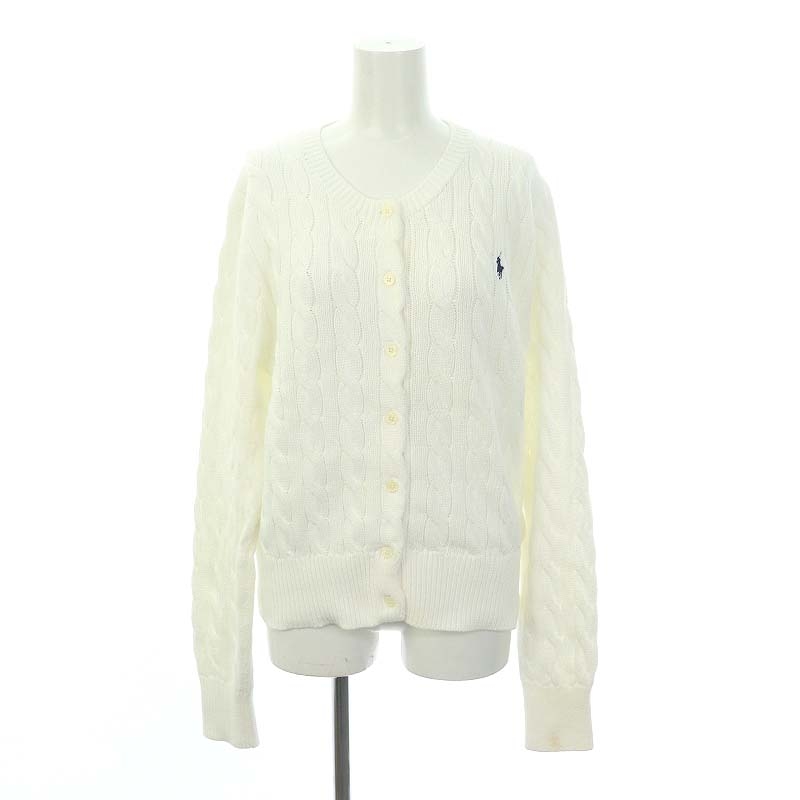 ポロ ラルフローレン POLO RALPH LAUREN ロゴ刺繍 ケーブル ニット  