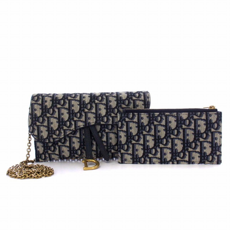 クリスチャンディオール Christian Dior オブリーク サドル トロッター  