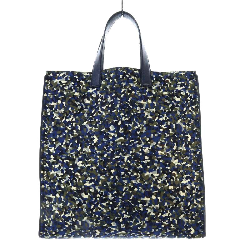 フェンディ FENDI 7VA367 5WH バグズ アイ ナイロン トートバッグ  