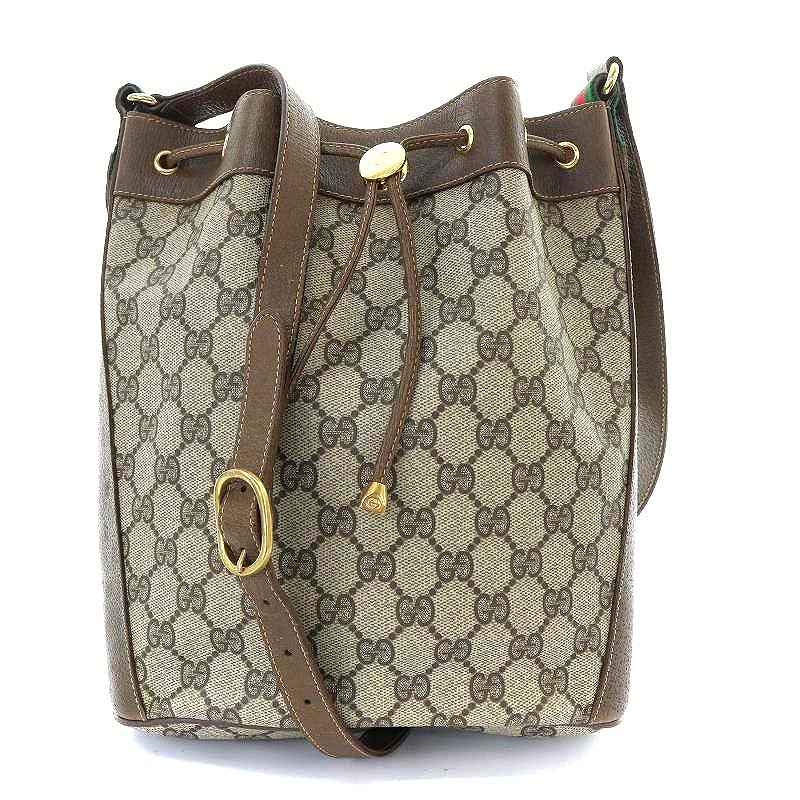 グッチ GUCCI オールドグッチ シェリーライン GGスプリーム ショルダー 