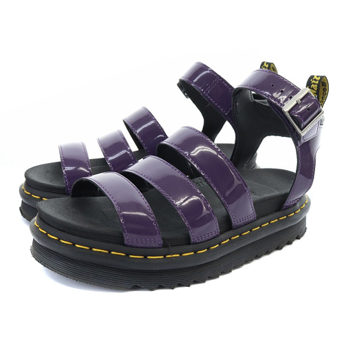 ドクターマーチン DR.MARTENS BLAIRE PATENT サンダル ストラップ UK5 
