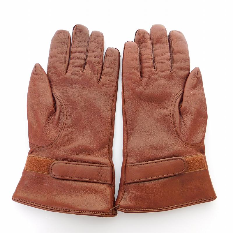 JIL SANDER レザー グローブ 手袋 メンズ イタリア製 CAPRIGUANTI