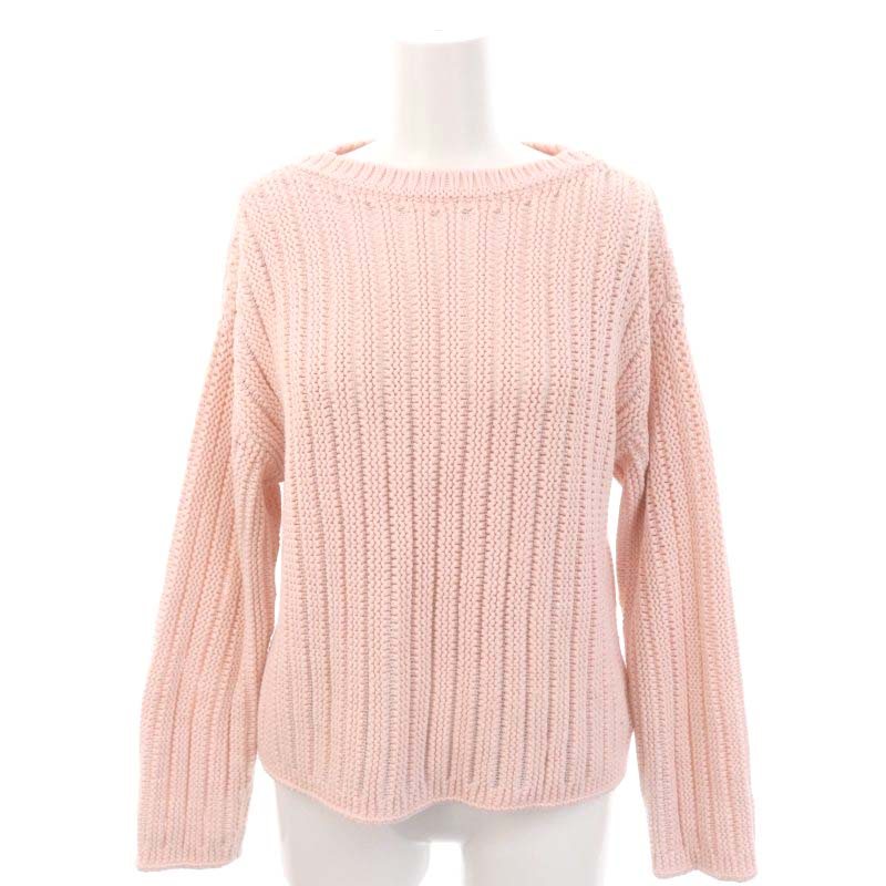 レペット Repetto ストライプクロップドニット セーター 長袖 S