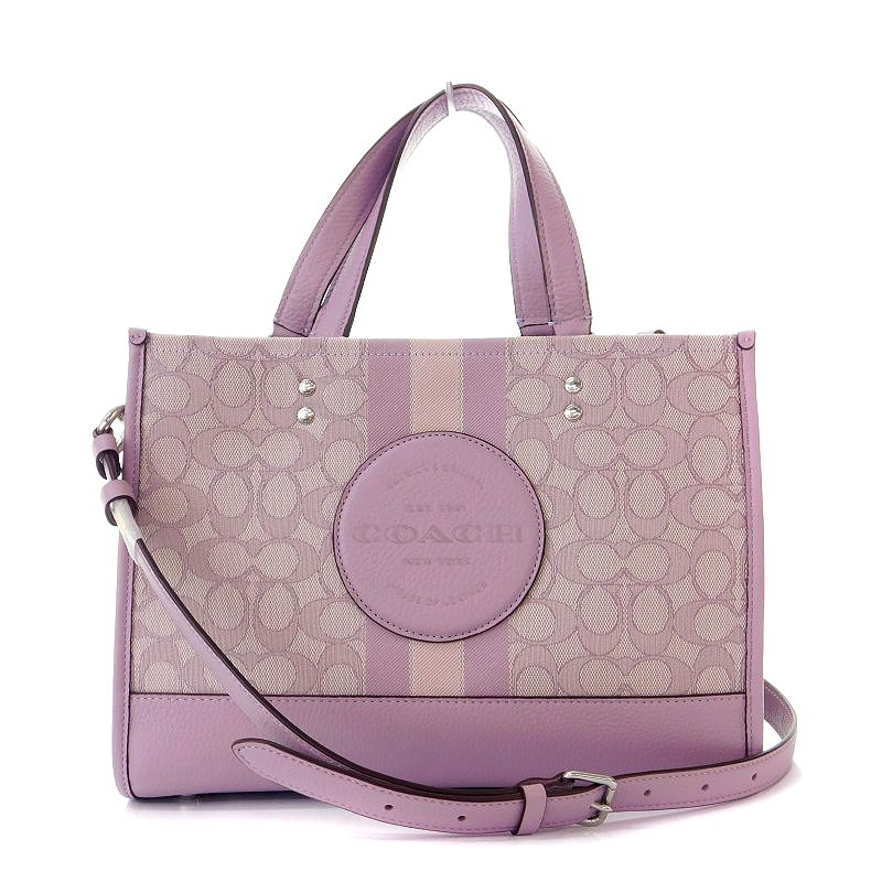 コーチ COACH デンプシー キャリーオール シグネチャー トートバッグ 