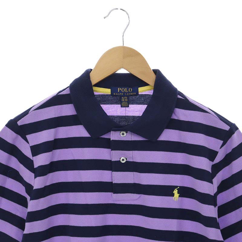 未使用品 ポロ ラルフローレン POLO RALPH LAUREN ポロシャツ ボーダー 
