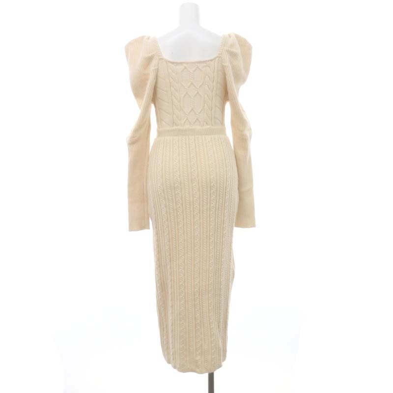 ハーリップトゥ Her lip to Bambina Cable Knit Dress ニットドレス  