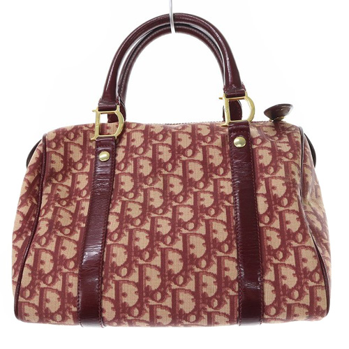 クリスチャンディオール Christian Dior トロッター ミニボストン  