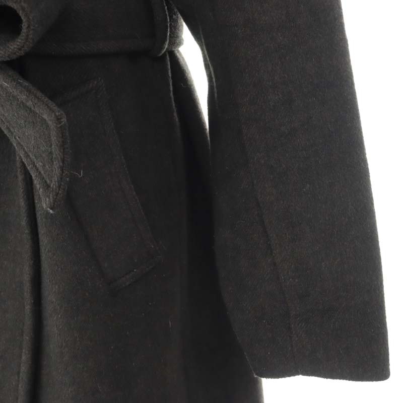 プラステ PLST 22AW ウールブレンドカルゼファネルネックコート