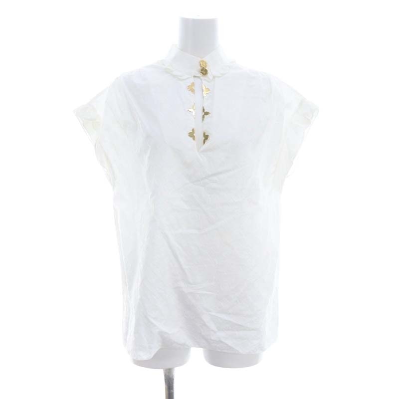 ルイヴィトン LOUIS VUITTON モノグラム プルオーバーシャツ 半袖 34  