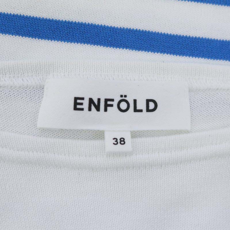 ENFOLD トレーナー Tシャツ ボーダー 38 M相当