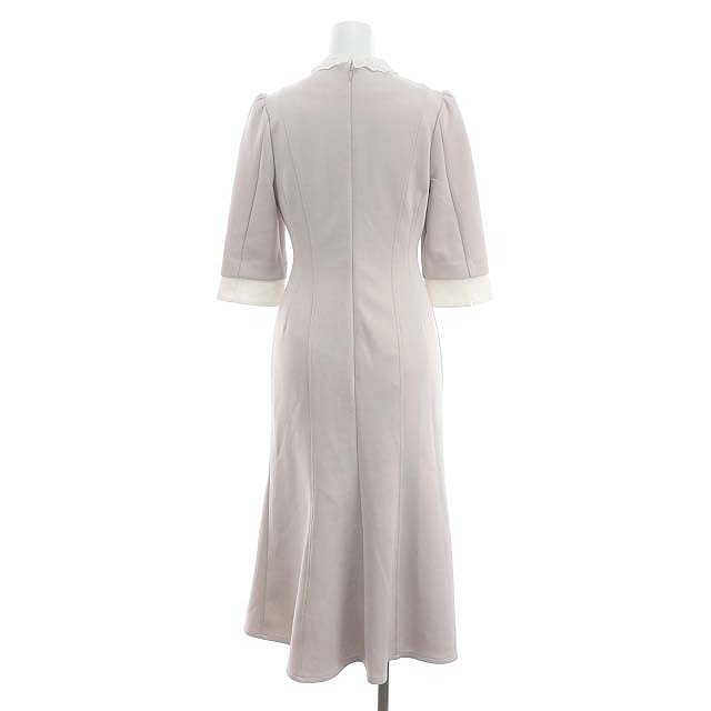 セルフォード CELFORD 22AW エンブロイダリーカラーポンチワンピース 