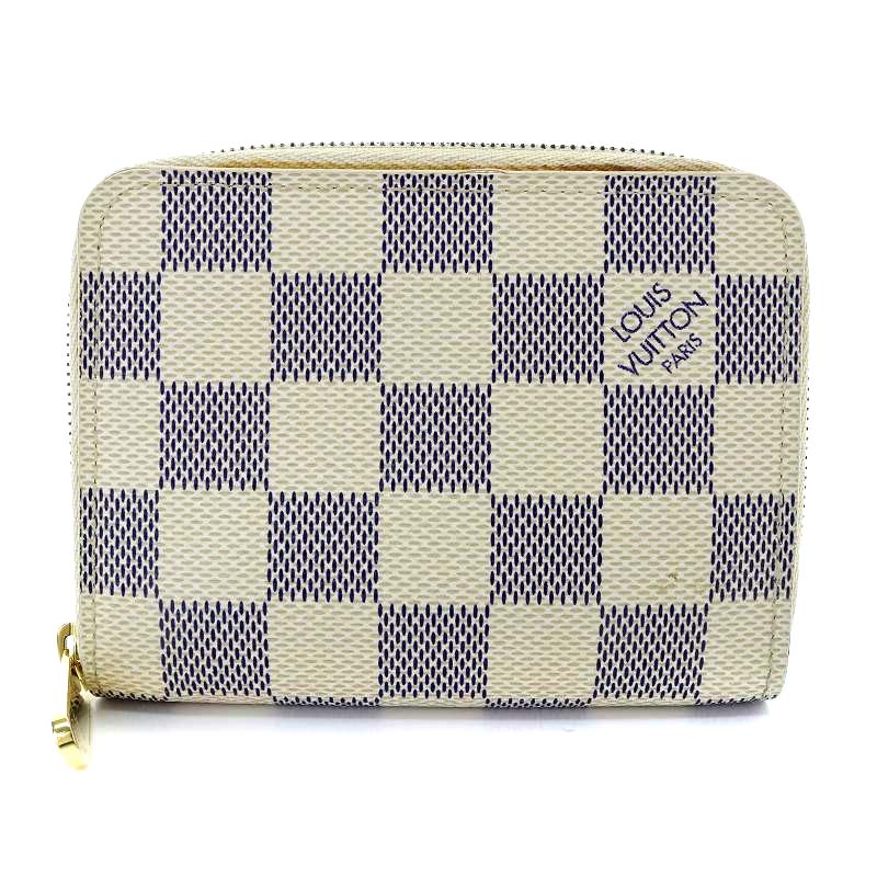 ルイヴィトン ダミエ アズール ジッピーコインパース 小銭入れ カード