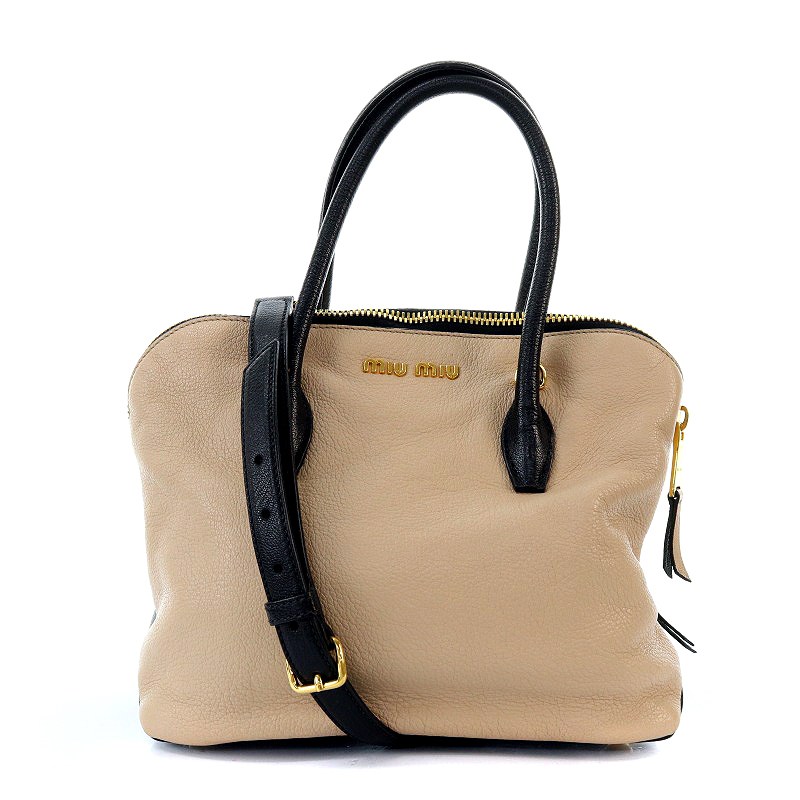 ミュウミュウ miumiu マドラス ハンドバッグ ショルダーバッグ 2way